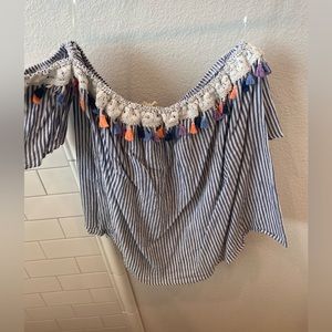 Boutique Brand Off The Shoulder Top